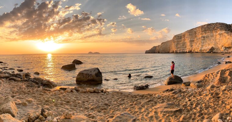 Red Beach {Matala, Crete}